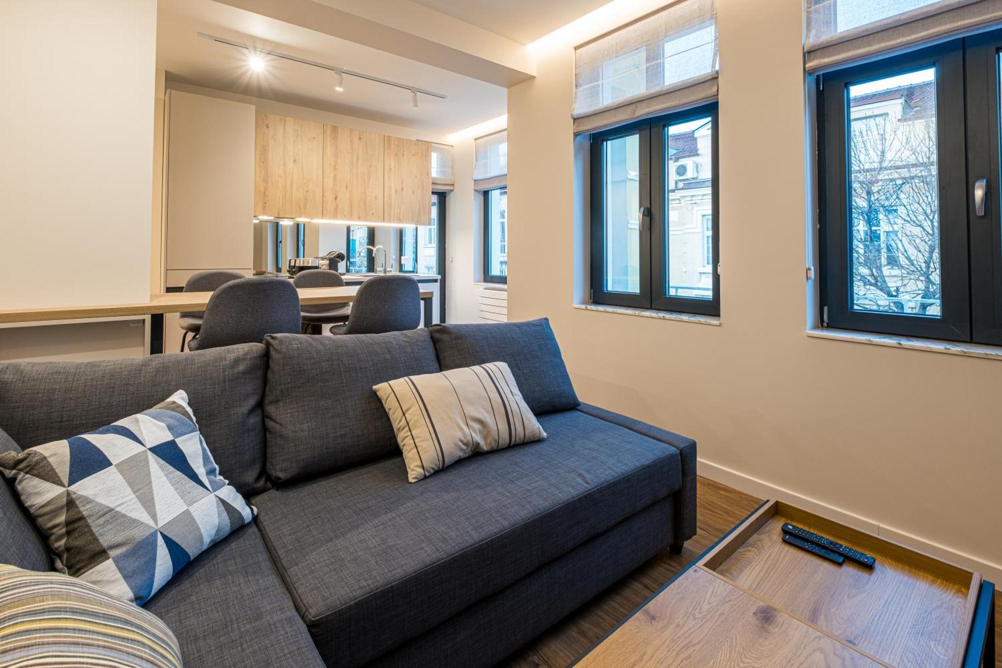North 21 - Brand New Modern 1Bd Apt In Sofia Center By Flat Mаnager Zewnętrze zdjęcie